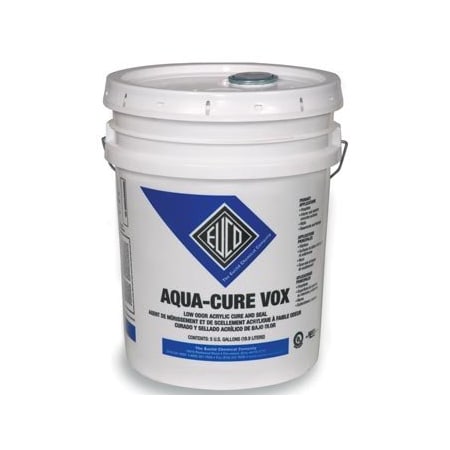 Euclid Chemical Aqua-Cure VOX Water Based Low Odor Membrane Forming Liquid 5 Gallon 050V 05